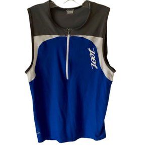 Zoot Triathlon/Run/Bike Mesh Active Singlet/Tank L